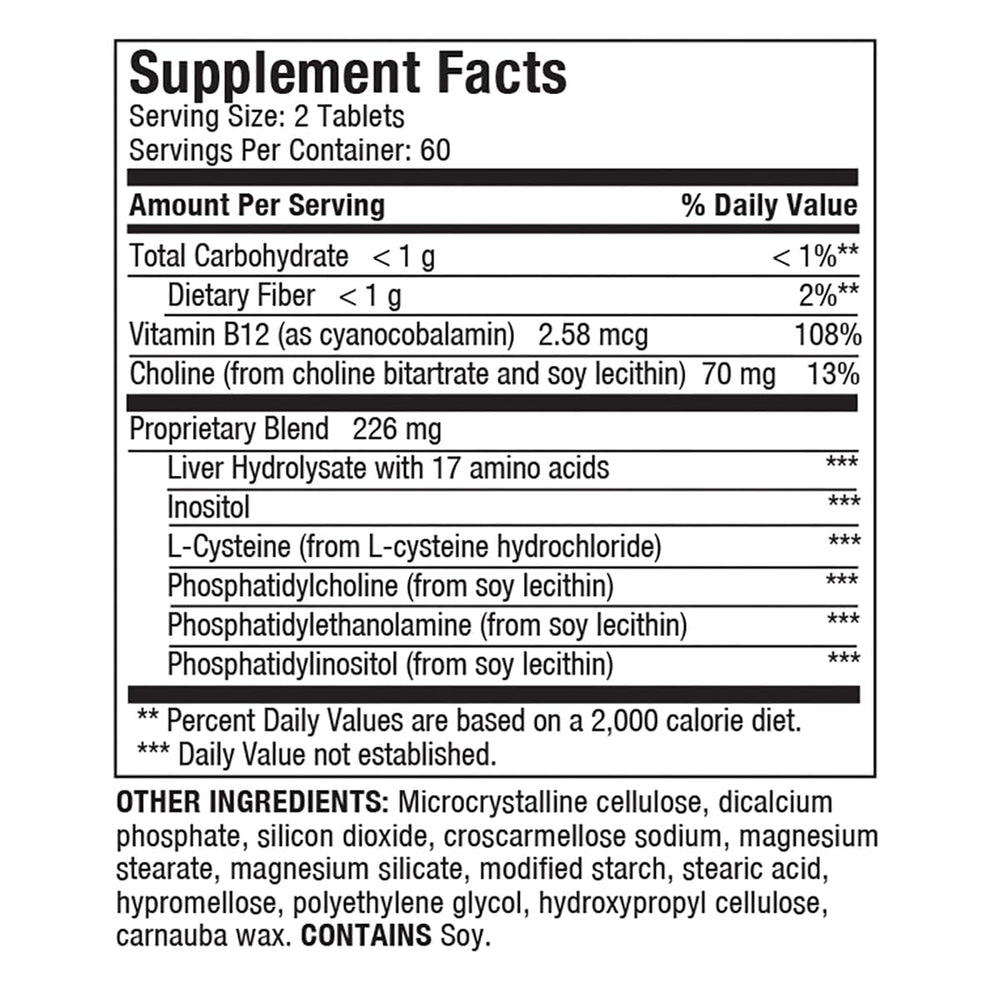 Liverite Liver Aid tablets closeup emphasizing tablet shape and color