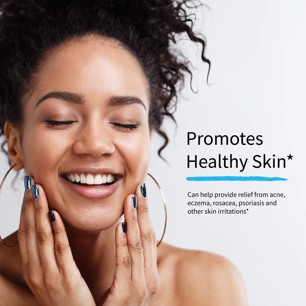 LiviaOne organic vegan non-GMO label reinforces clean skincare benefits.