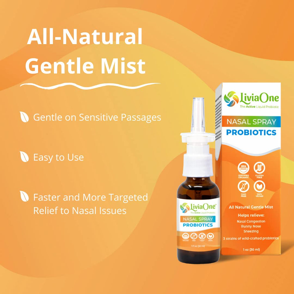 Two-pack packaging of LiviaOne nasal spray for easy sharing.