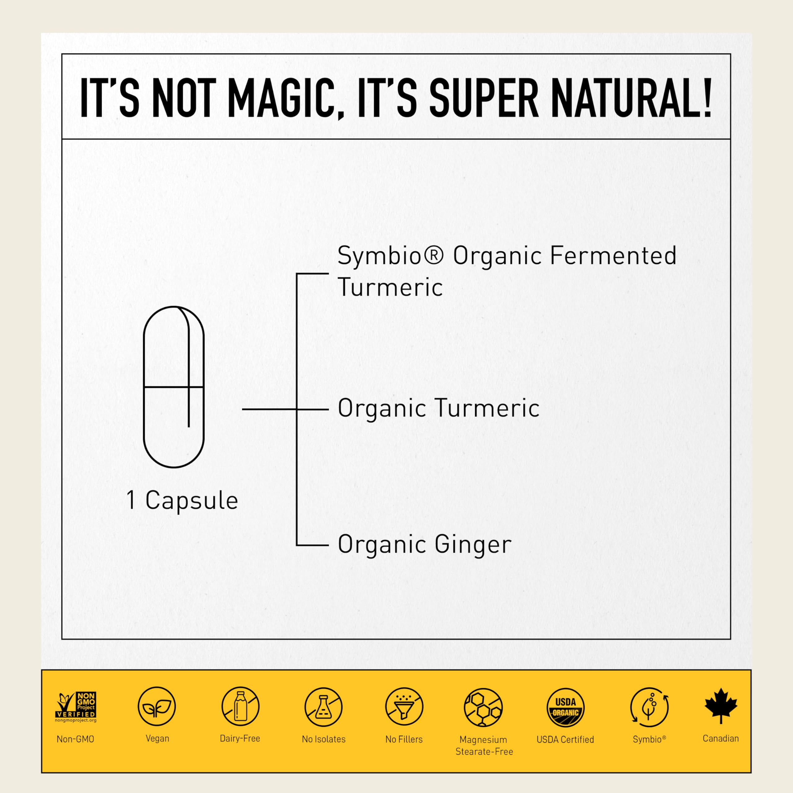 Living Alchemy curcumin-rich formula label emphasizes natural wellness support.
