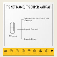 Living Alchemy curcumin-rich formula label emphasizes natural wellness support.