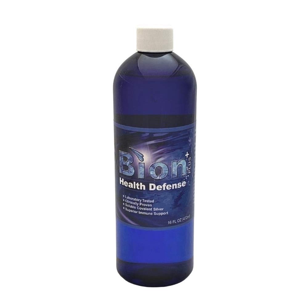 Living Foods USA Bion SS Health Defense bottle front view for daily wellness rituals