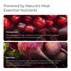 Livingood Daily Blood Pressure Support beet root close-up for circulation support.