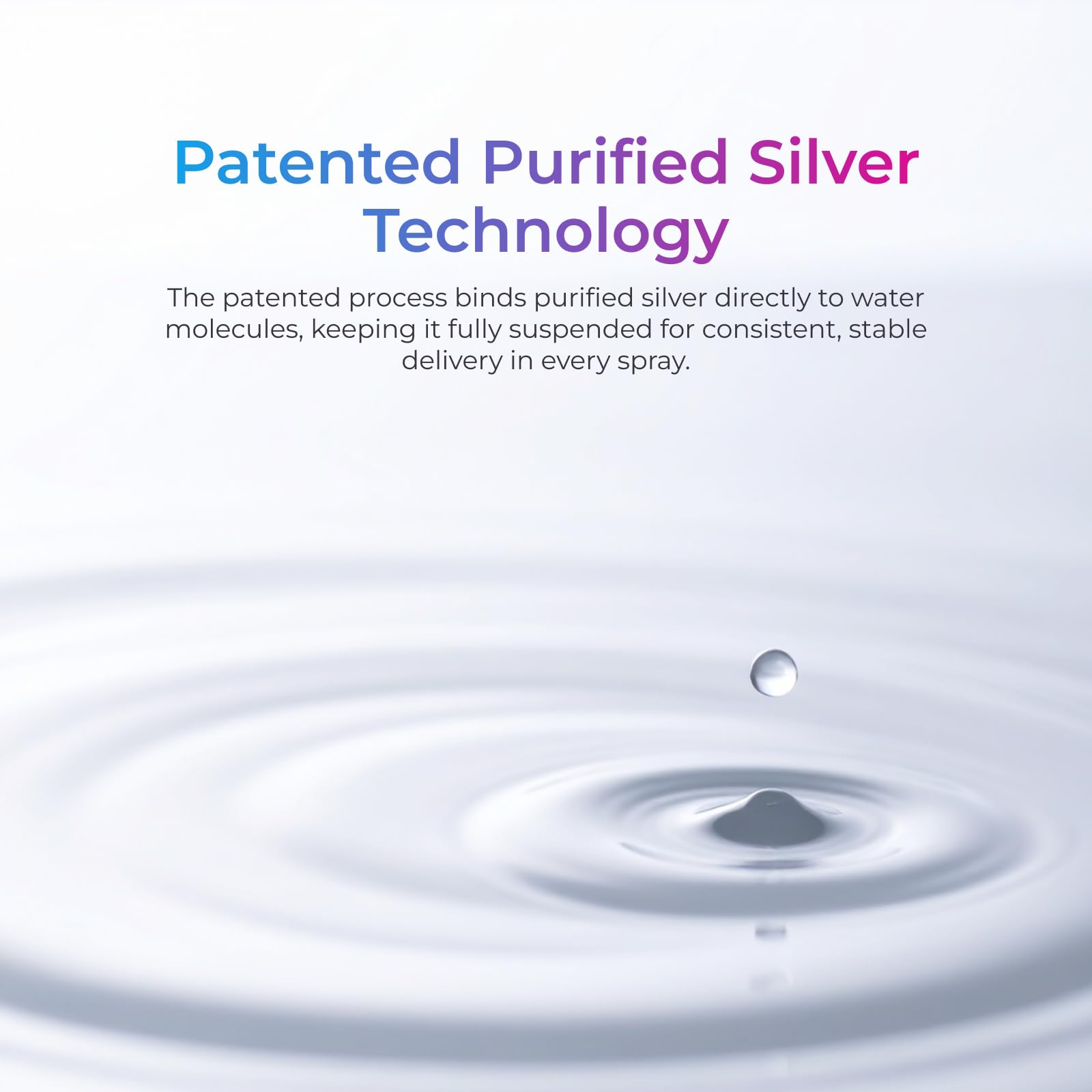 Topical use of Livingood Daily colloidal silver spray for skin care