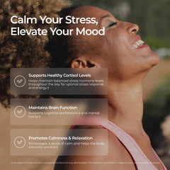 Livingood Daily Stress Support bottle on shelf suggests a ready-to-use gluten-free vegan option.