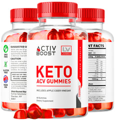 LIVORKA ActivBoost Keto Gummies on kitchen counter