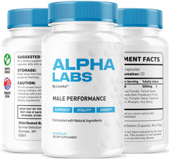 LIVORKA Alpha Labs 30-day supply view for month-long plan.