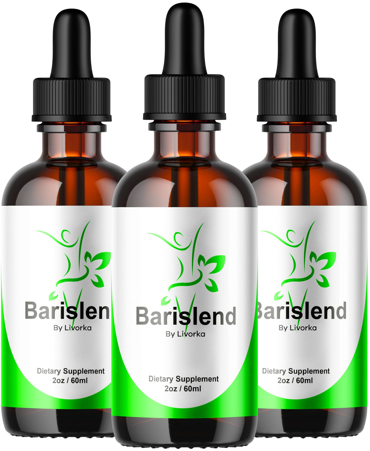 LIVORKA Barislend Drops bottle for easy daily supplementation.