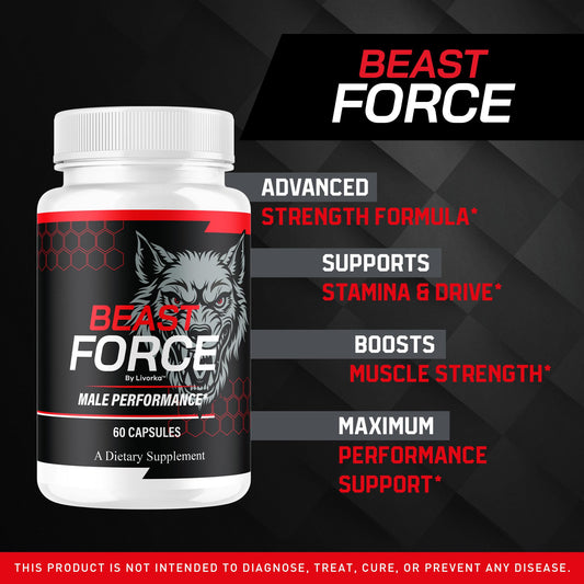 LIVORKA Beast Force 3-pack highlights value and convenient ongoing use.