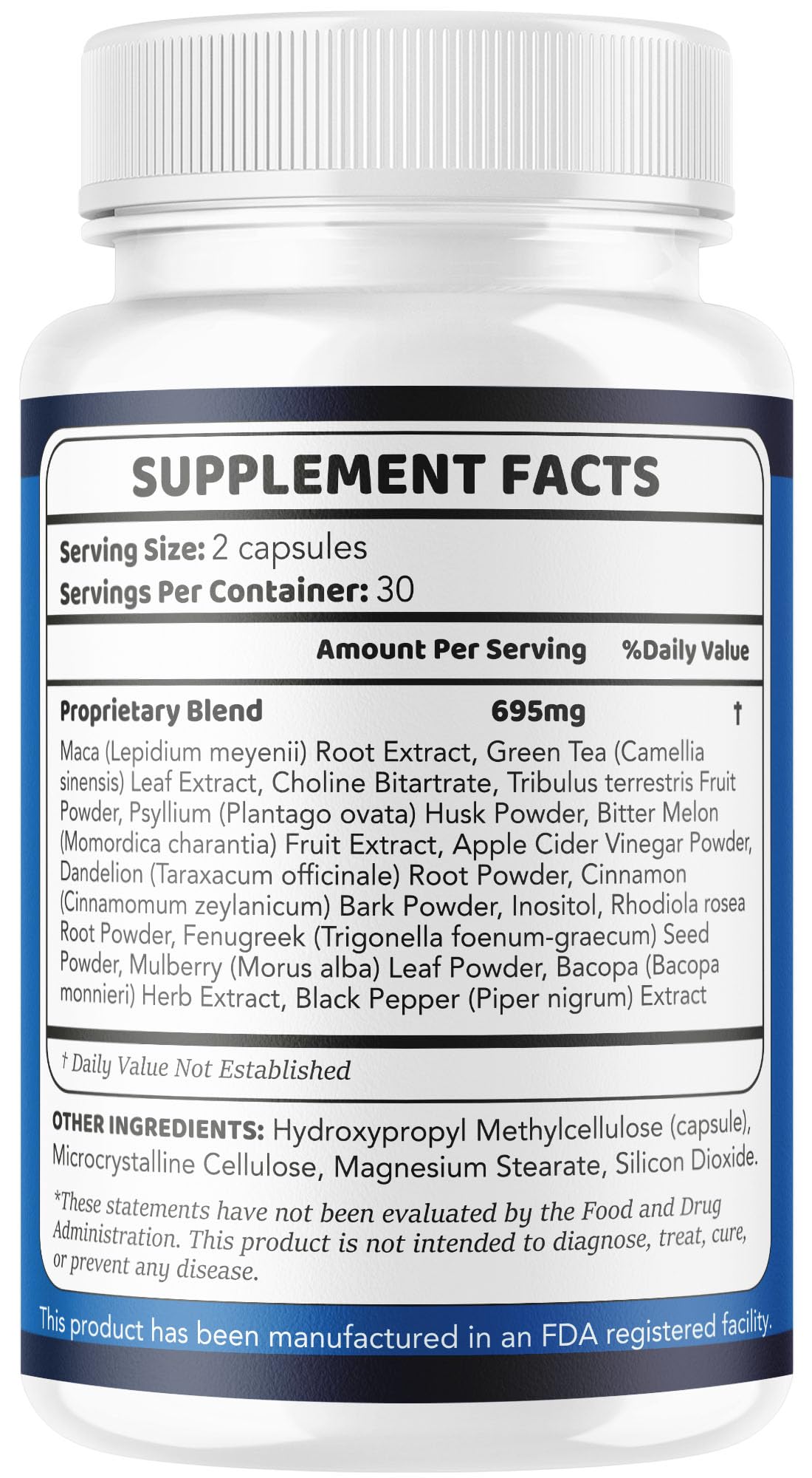 LIVORKA Bio Brain ingredients graphic communicates product components.