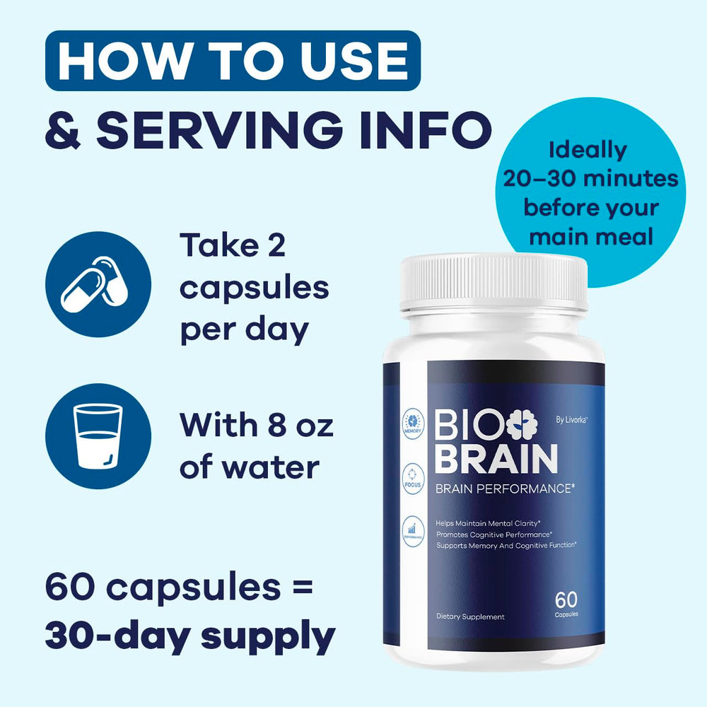 Five-pack LIVORKA Bio Brain display for long-term use.