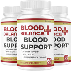 LIVORKA BloodBalance Plus capsules on bottle front for daily wellness support.