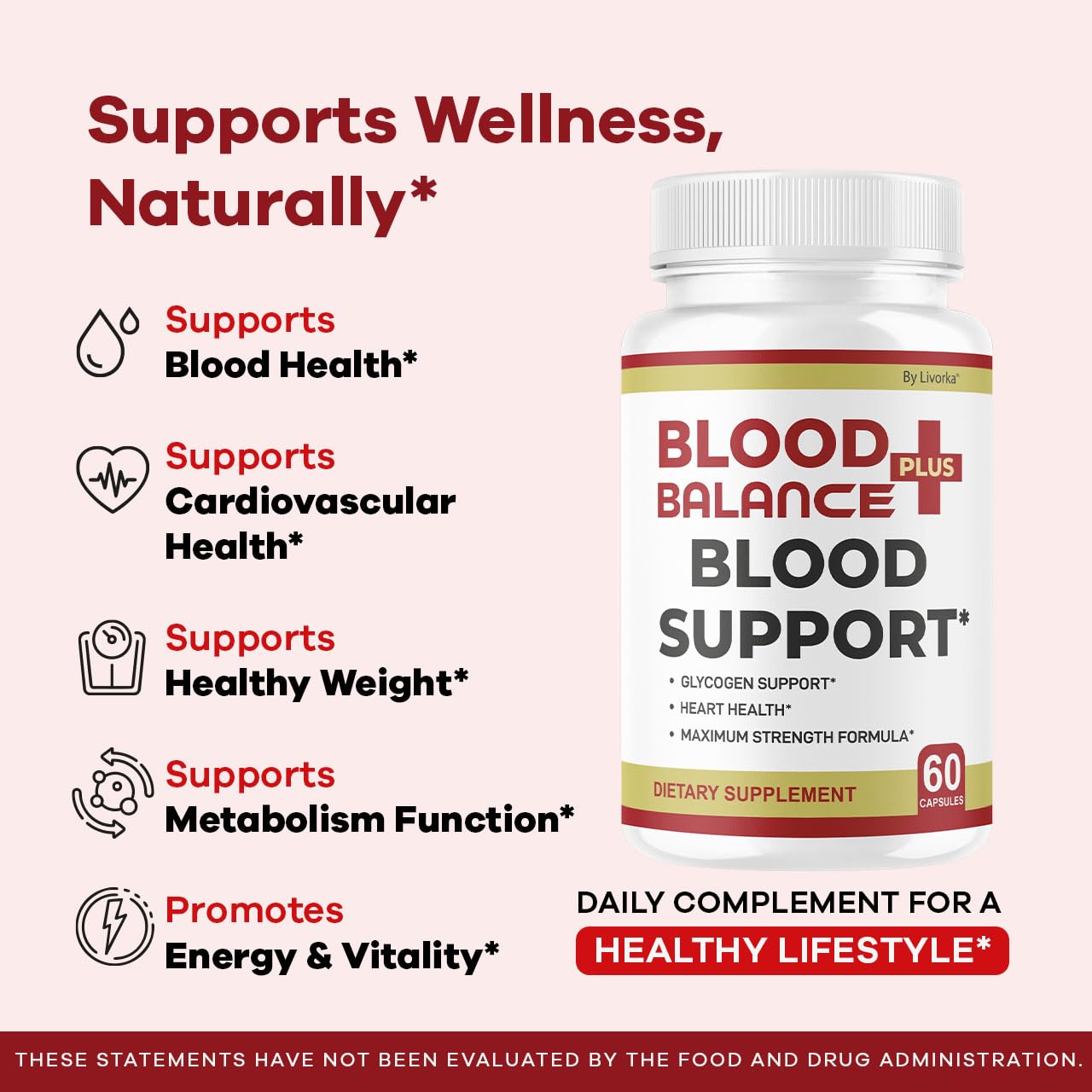 Livorka BloodBalance Plus 5-pack packaging for savings