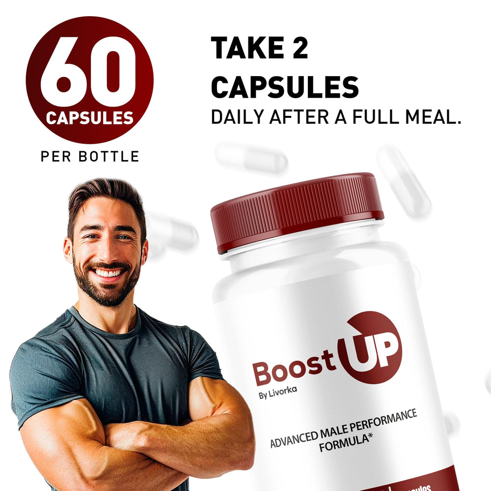 LIVORKA Boost Up five-pack packaging highlights value and long supply.