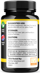 Livorka BoosterXT bottle with glossy label under natural light for premium packaging