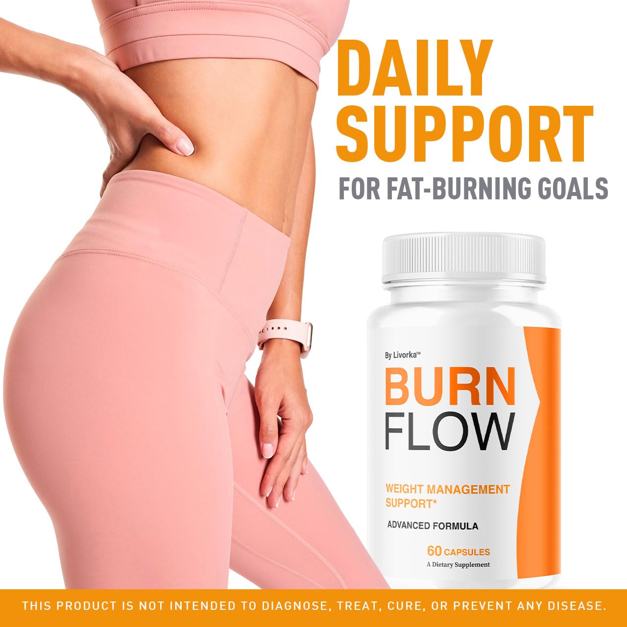 LIVORKA Burn Flow 3-pack box promotes long-term use.