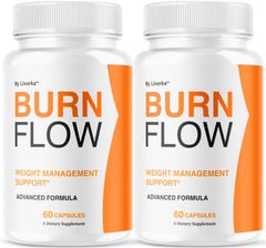 LIVORKA Burn Flow Capsules pack shot for daily wellness on the go.