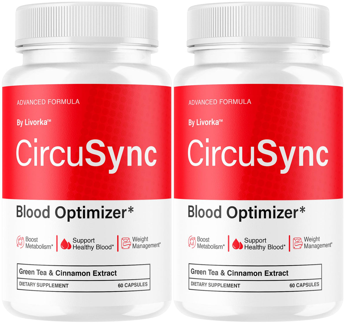 LIVORKA Circusync capsules bottle front showing compact daily wellness support