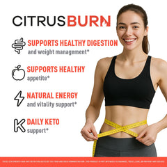 LIVORKA Citrus Burn capsules closeup showing easy-to-swallow pills for everyday use.