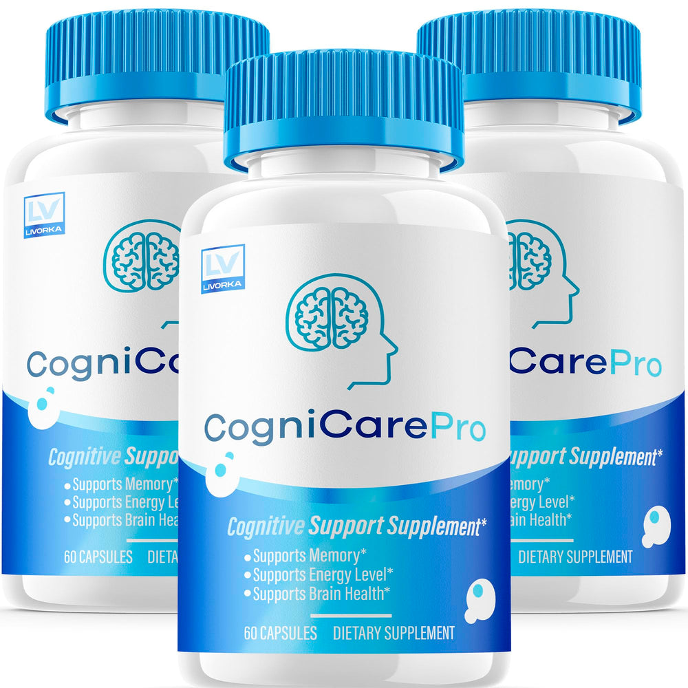 LIVORKA Cognicare Pro bottle front for daily cognitive support.