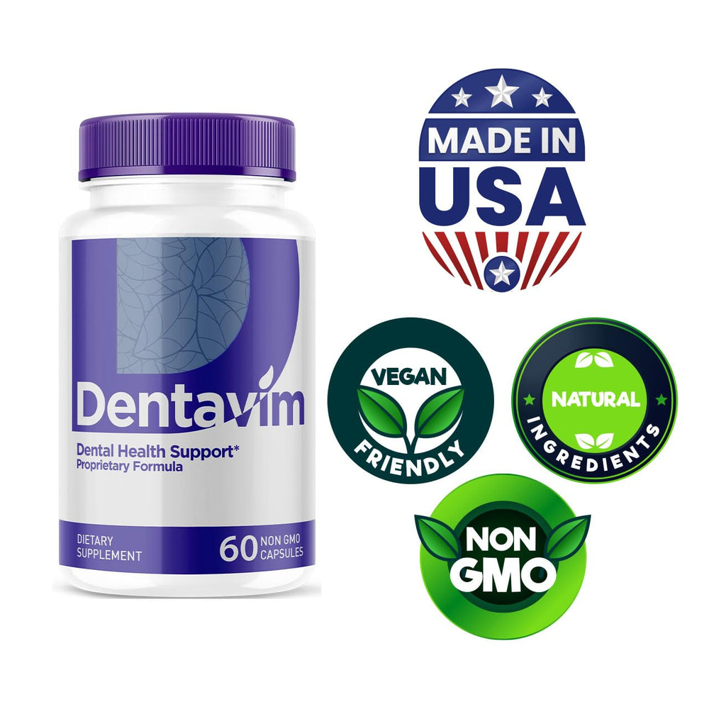 LIVORKA Dentavim all natural vitamins bottle emphasizing pure ingredients