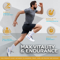 LIVORKA Dominator Maxxx gummies label view highlighting natural ingredients and daily support.