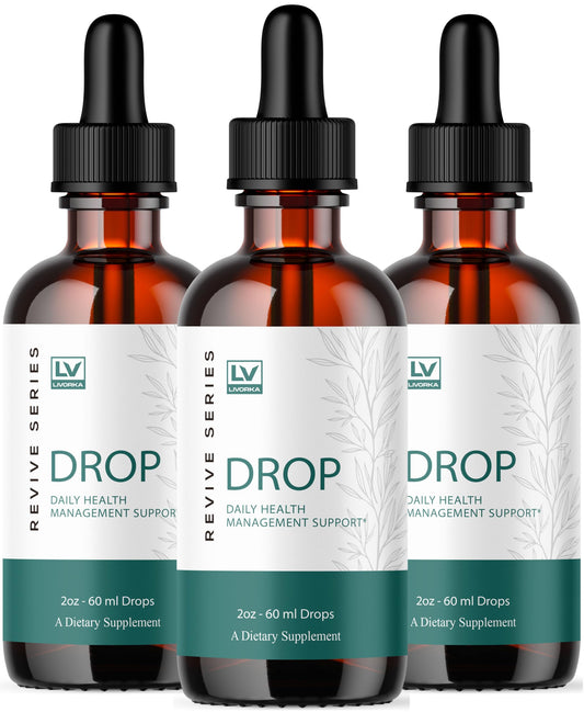 LIVORKA Drop The Pounds bottle front view highlighting everyday wellness.