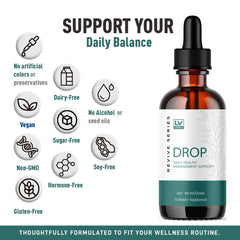 LIVORKA Drop The Pounds countertop setup supports a simple daily wellness routine.