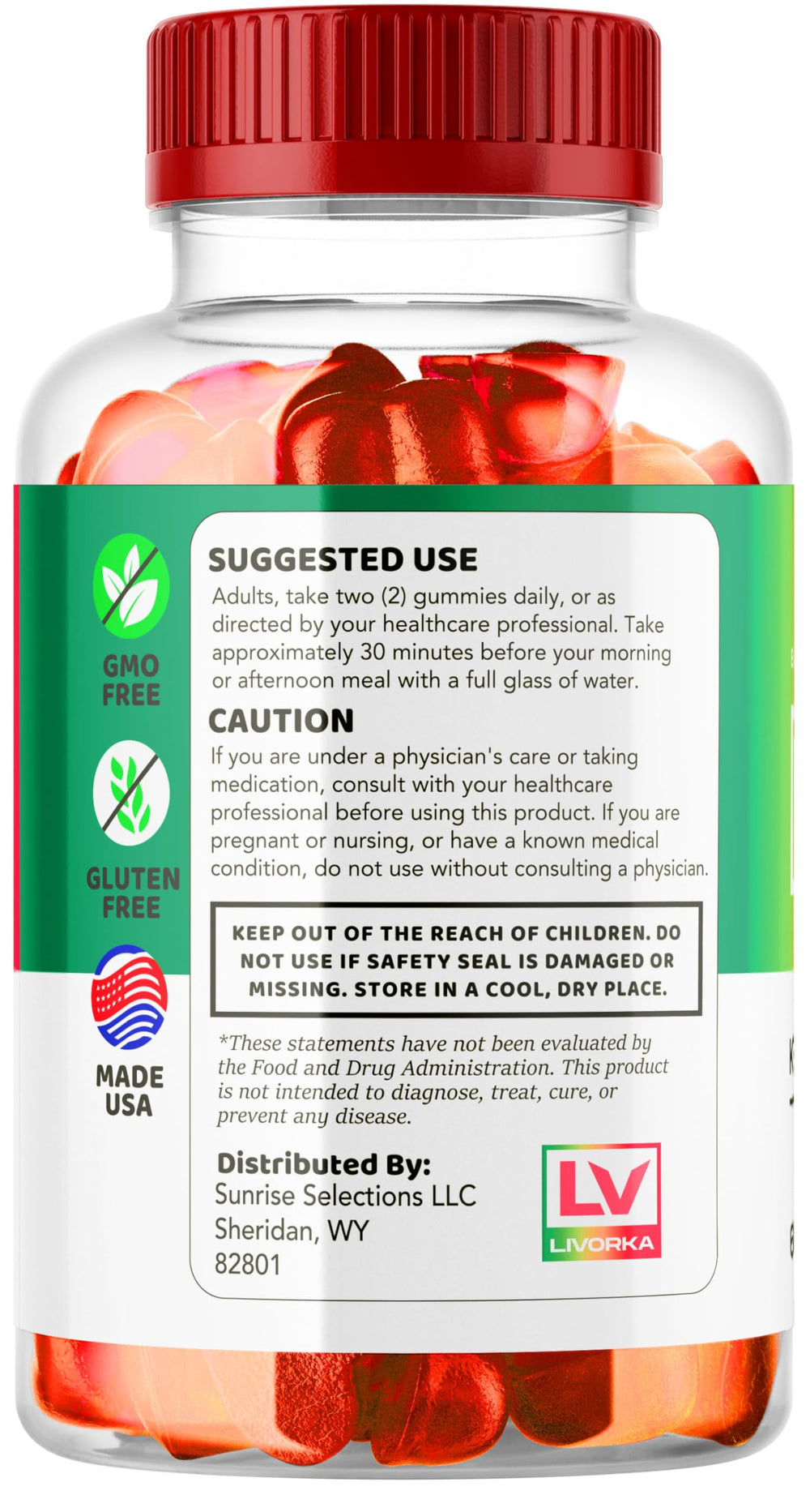LIVORKA Duo Keto ACV Gummies daily-use scene—simple wellness ritual.