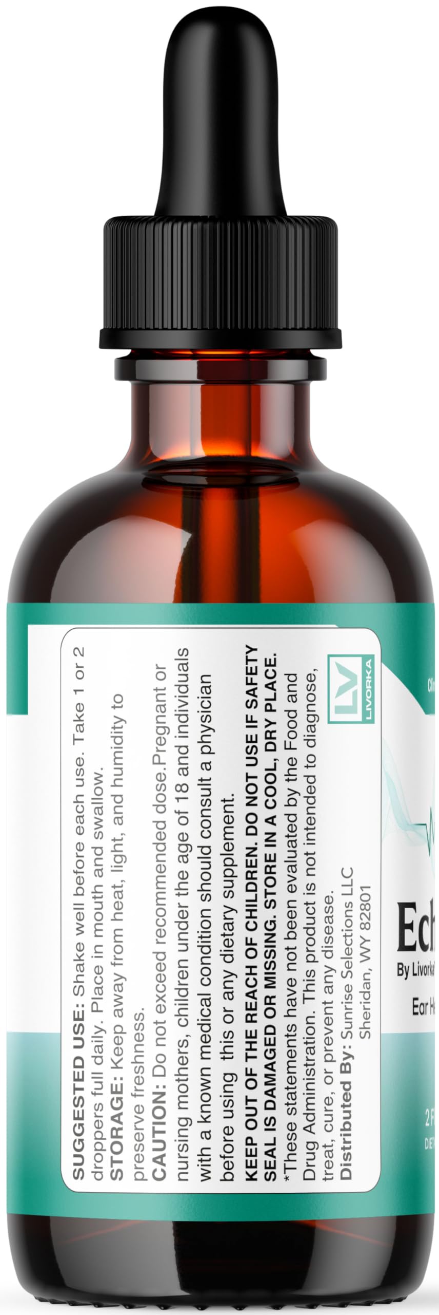 LIVORKA EchoFree earcare lifestyle scene suggests seamless daily integration.