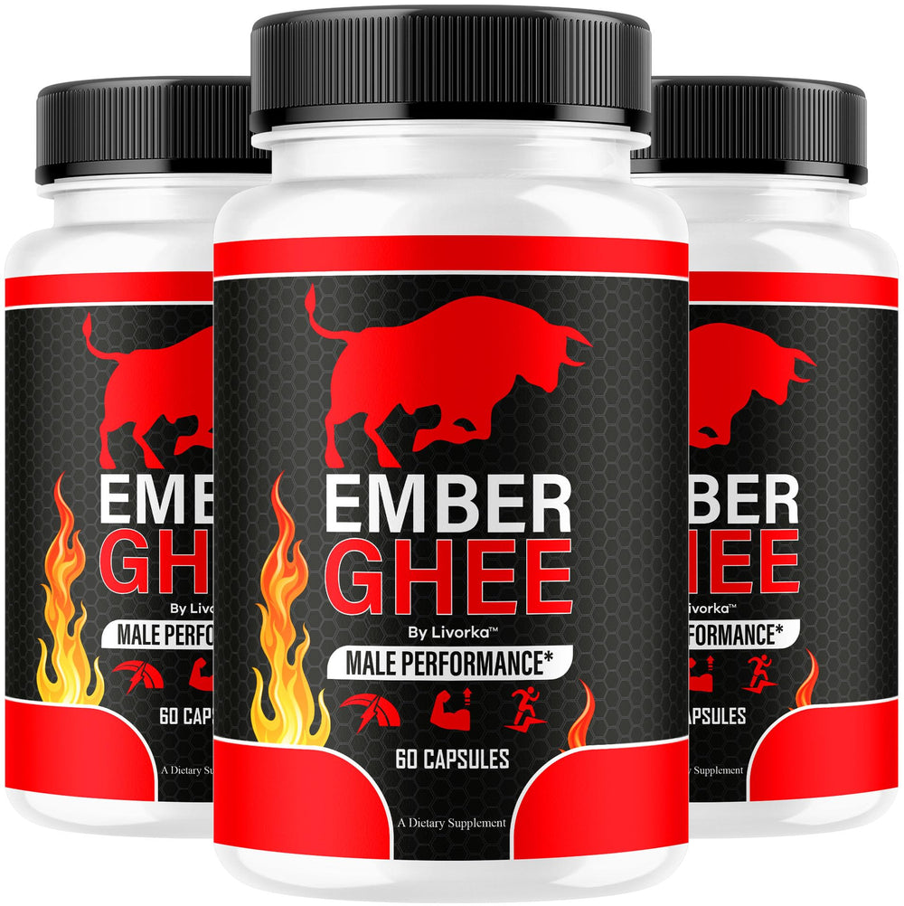 LIVORKA Ember Ghee pills bottle front for daily wellness