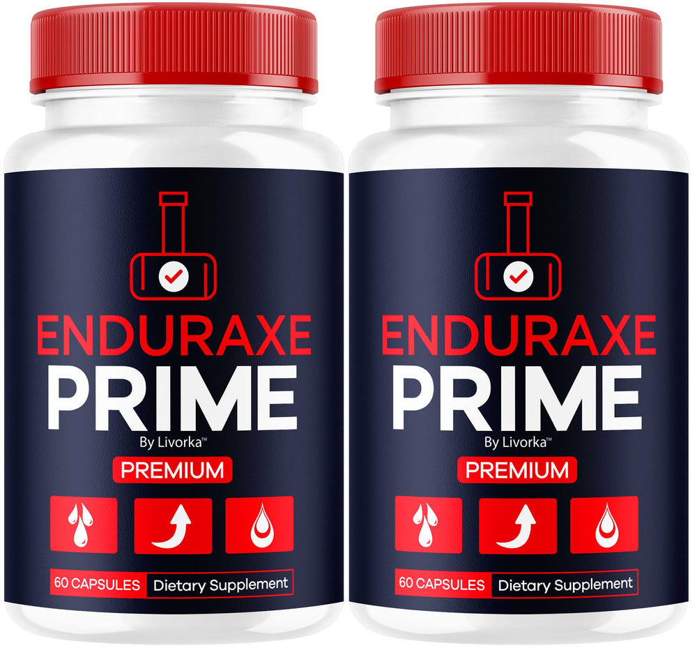 LIVORKA Enduraxe Prime bottle front view for daily wellness support