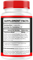 Livorka ErecBoost capsules inside view shows easy-to-take pills