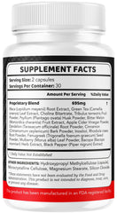 LIVORKA Ereforce label: clear ingredients and premium formula notes