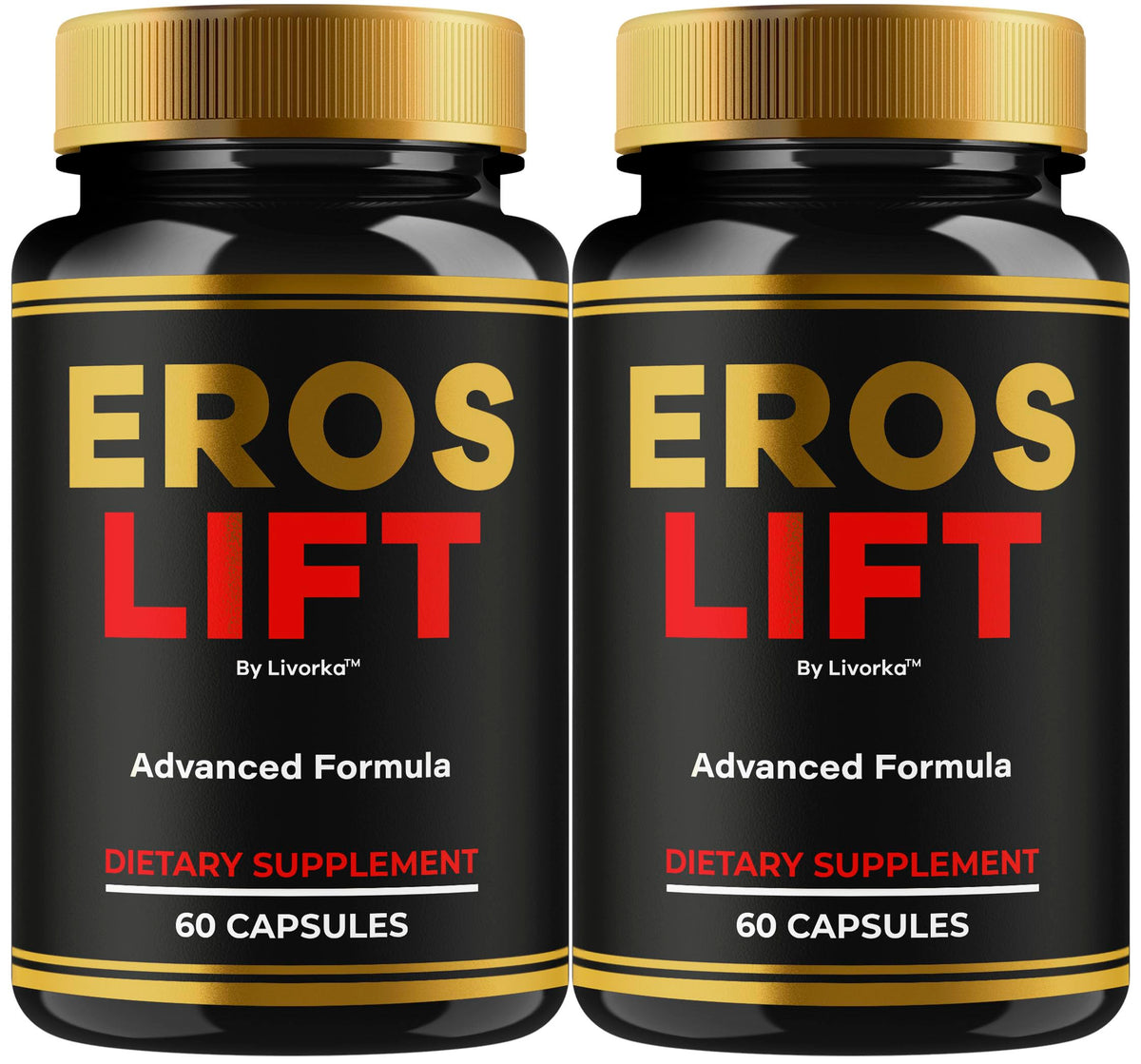 LIVORKA Eros Lift bottle shown for convenient daily wellness routine