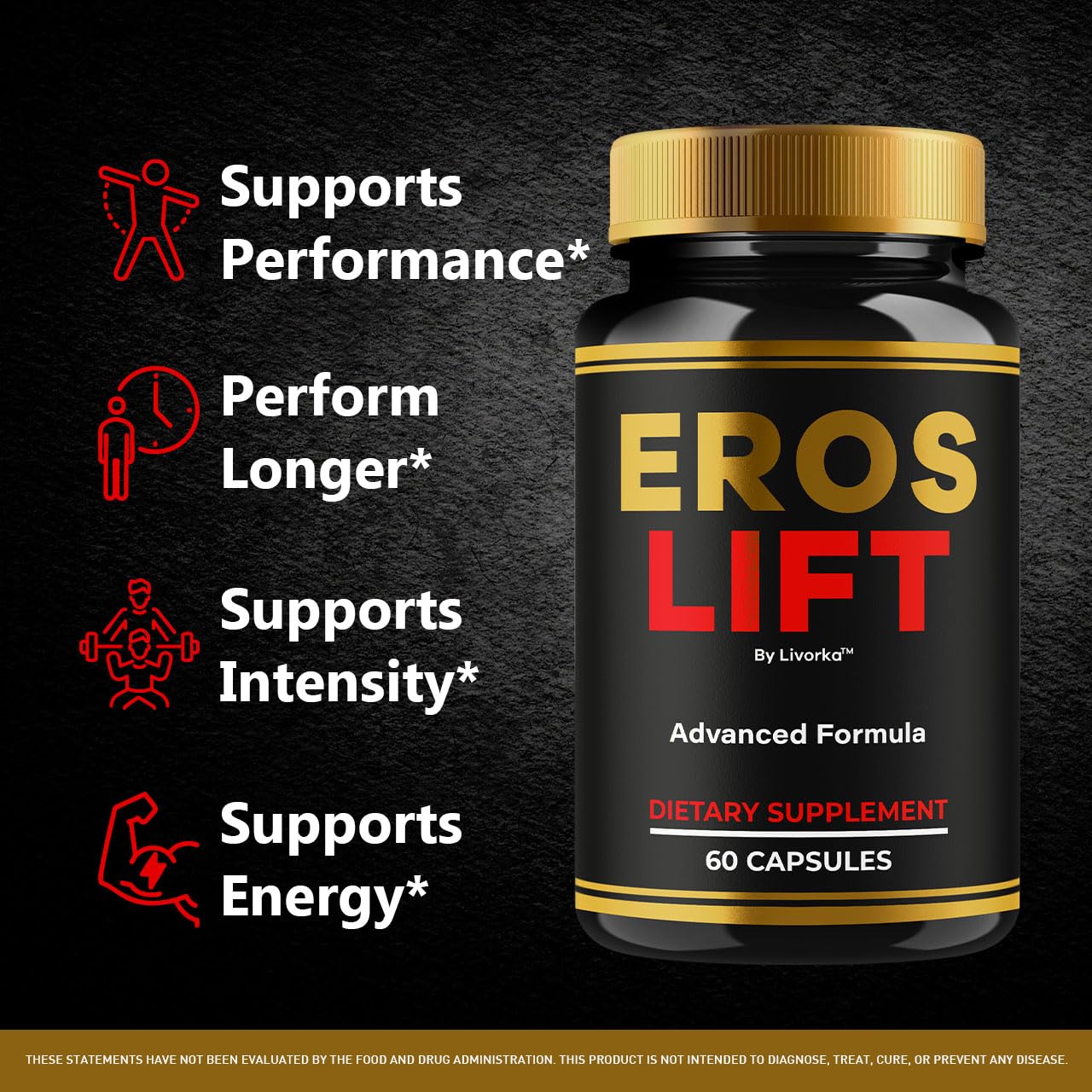 LIVORKA Eros Lift capsules ready for daily use and easy ingestion