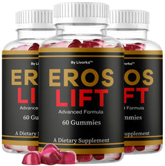 LIVORKA Eros Lift Gummies 3-pack for daily wellness option