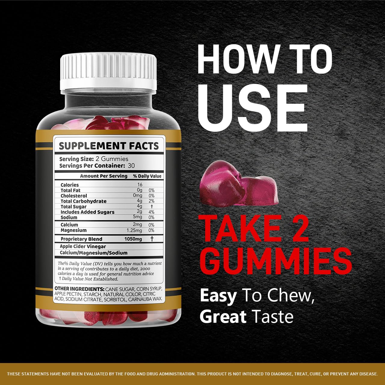 Lifestyle shot of someone taking a gummy, suggesting everyday routine