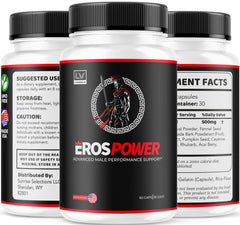 LIVORKA Eros Power label and packaging show clear use instructions for safety.