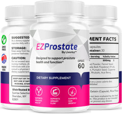 LIVORKA EZ Prostate quality batch info label ensures consistent formulation.