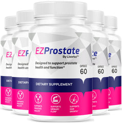 LIVORKA EZ Prostate supplement bottle front for a convenient daily wellness routine.