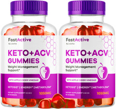 LIVORKA Fast Active Keto ACV Gummies bottle for a convenient keto routine.