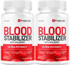 LIVORKA Forge Labs Blood Stabilizer pack-front with two bottles for daily wellness