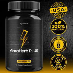 LIVORKA GaraHerb Plus dosage chart illustrates simple daily use