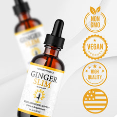 LIVORKA Ginger Slim Drops packaging signals long-lasting three-month supply