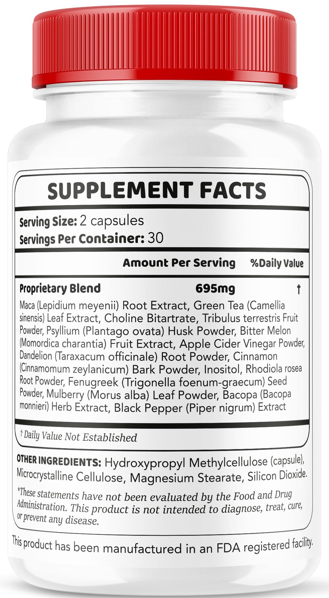 LIVORKA GlucoGuard bottle with glass setup for easy intake.