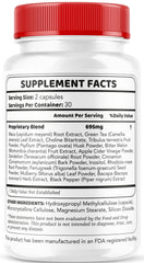 LIVORKA GlucoGuard bottle with glass setup for easy intake.