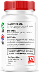 LIVORKA GlucoGuard bottle with natural leaf motif.