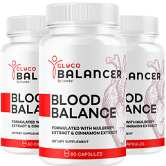 Livorka Glyco Balancer capsules 3-pack front view for daily wellness support.