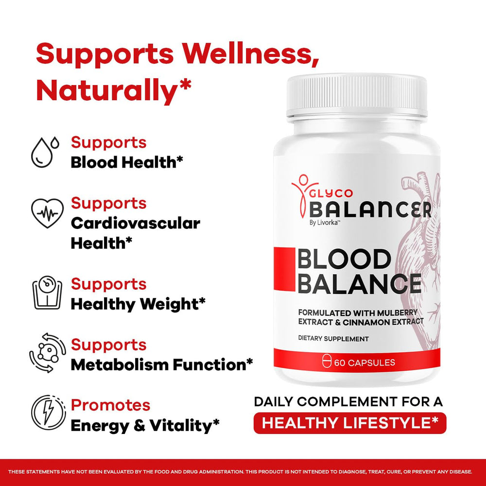LIVORKA Glyco Balancer pouring capsules image, easy daily dosing for consistent use